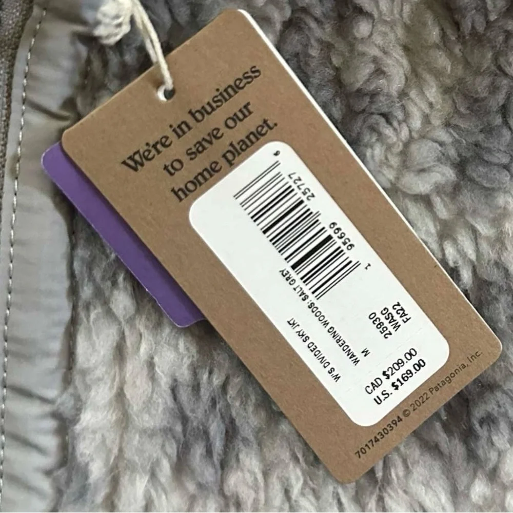 Patagonia Women’s Divided Sky Jacket • Gray • Size M • NWT - Picture 6 of 10